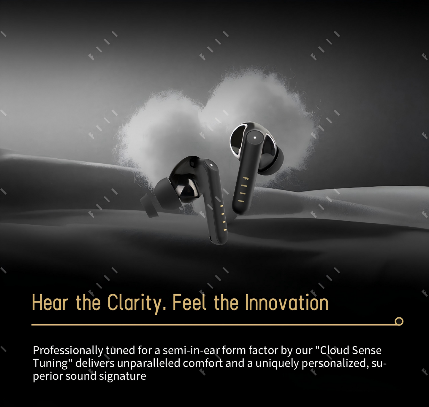 FIIL Key Pro2 Chinese Ver. Smart 55dB Deep Noise Cancellation Bluetooth 6.0 Wireless Earbuds with Long Lasting 35Hrs, In-Ear or Semi-Open Eartips Freely Switch & Hi-Res Audio