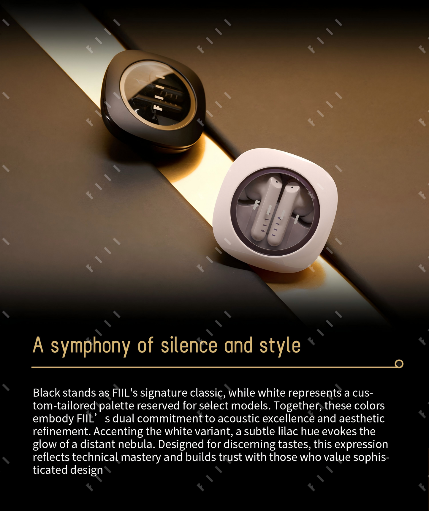 FIIL Key Pro2 Chinese Ver. Smart 55dB Deep Noise Cancellation Bluetooth 6.0 Wireless Earbuds with Long Lasting 35Hrs, In-Ear or Semi-Open Eartips Freely Switch & Hi-Res Audio