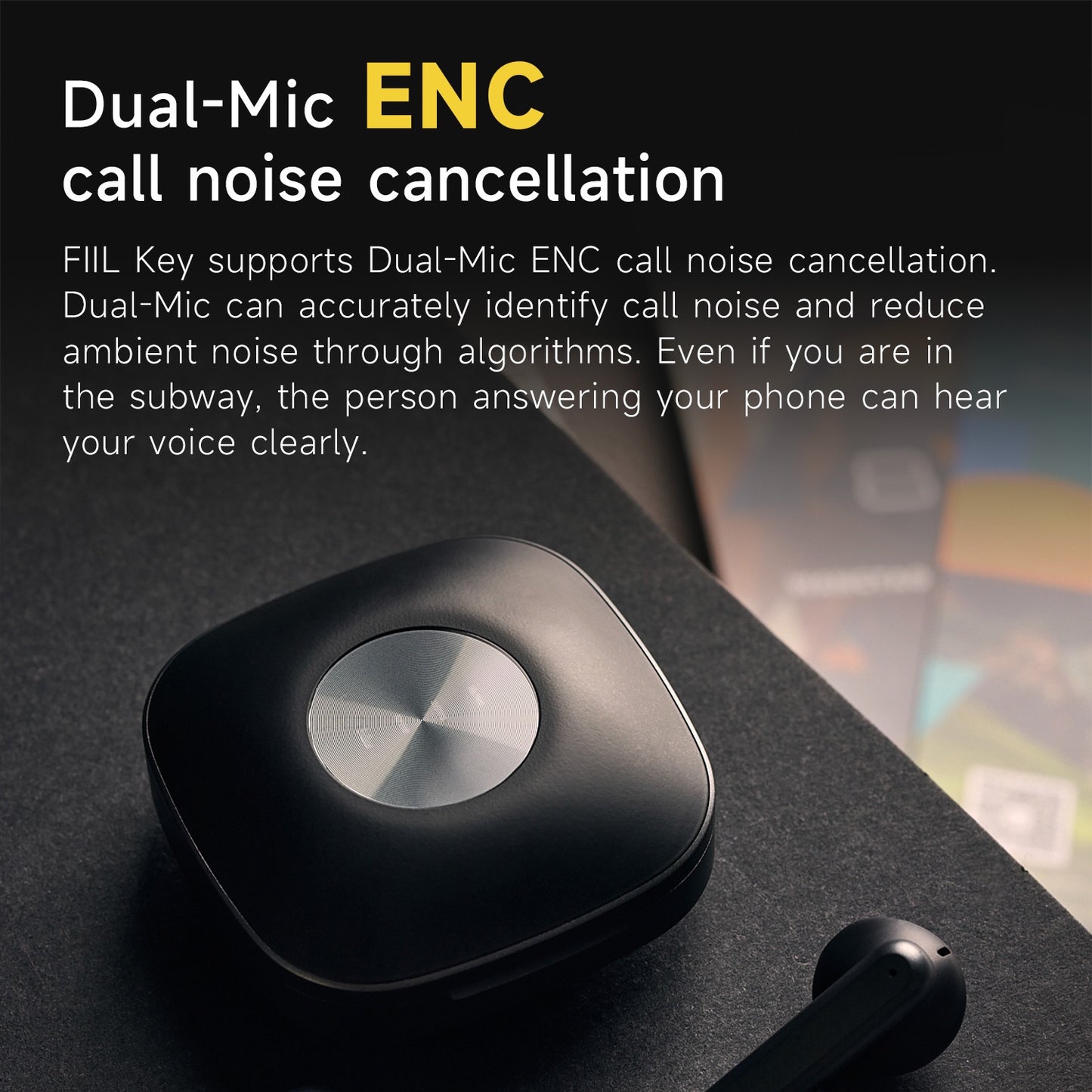 FIIL Key Ture Wireless Earbuds Bluetooth 5.3 Low Latency TWS In-Ear Headphones