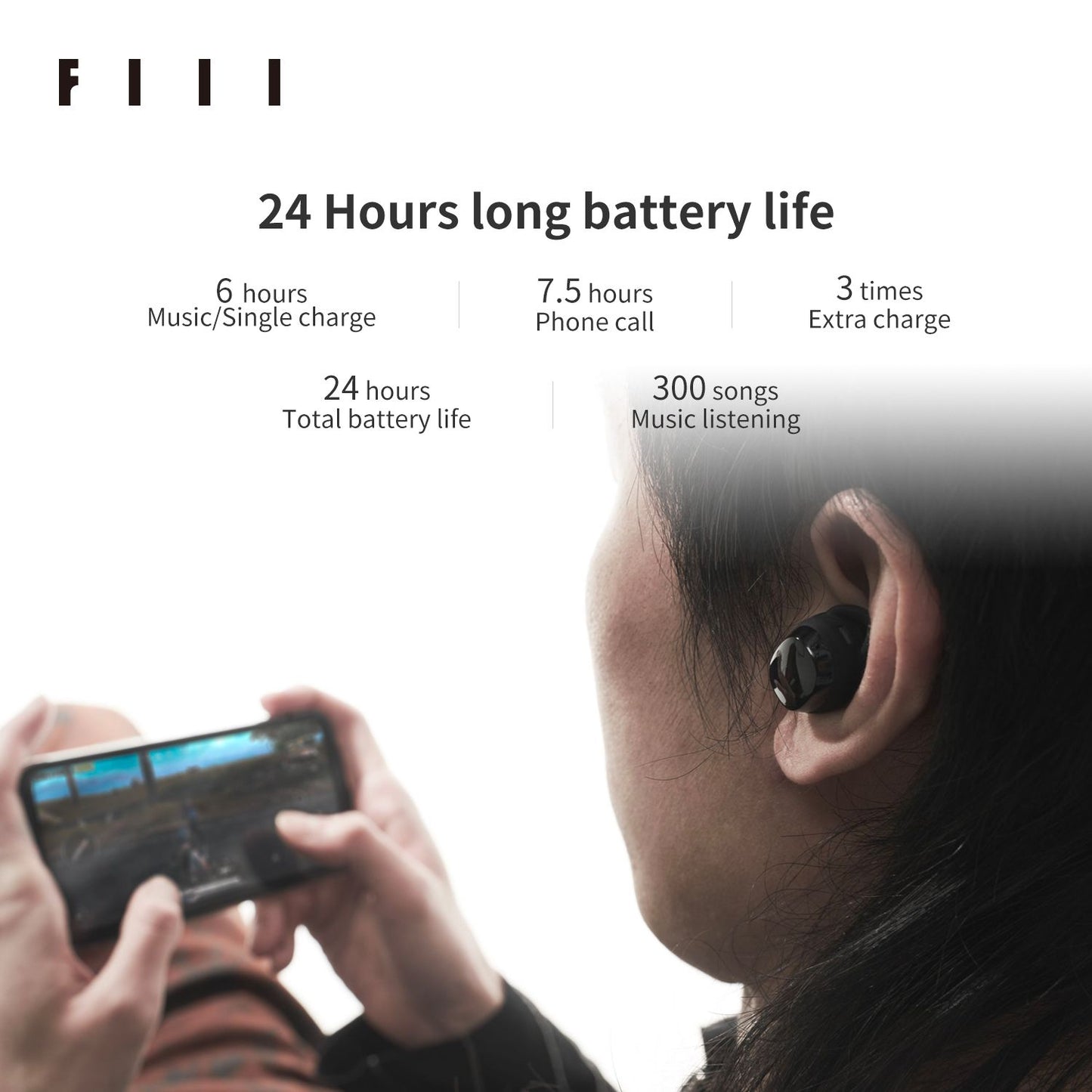 FIIL T1 XS True Wireless Earbuds Bluetooth 5.0 TWS Earbuds, ENC Call Noise Cancellation Earbuds